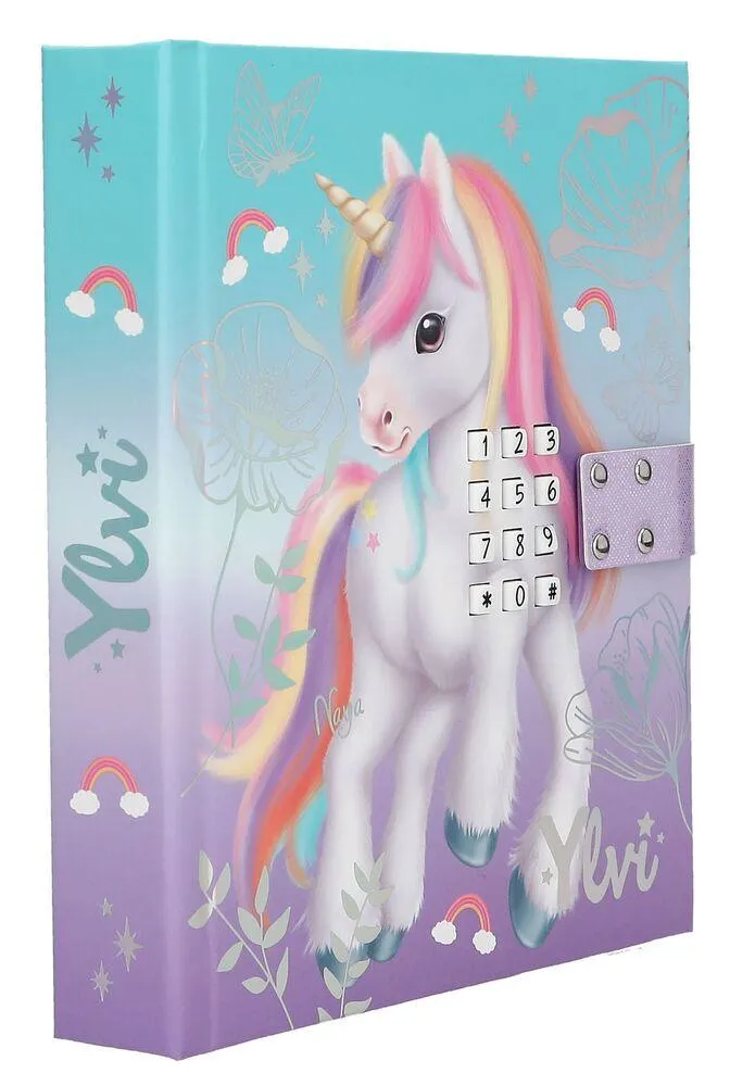 YLVI JOURNAL INTIME AVEC LED, CODE ET SON