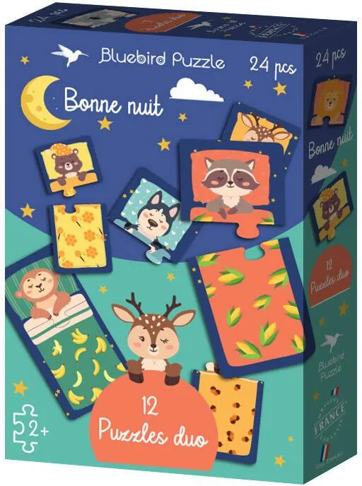 12 PUZZLES DUO - BONNE NUIT