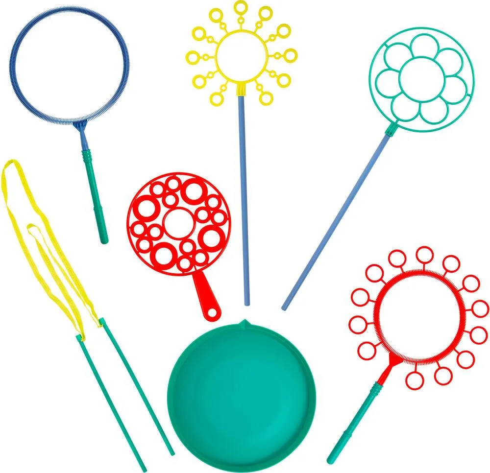 SET DE BULLES GEANTES AUJOURD'HUI C'EST MERCREDI