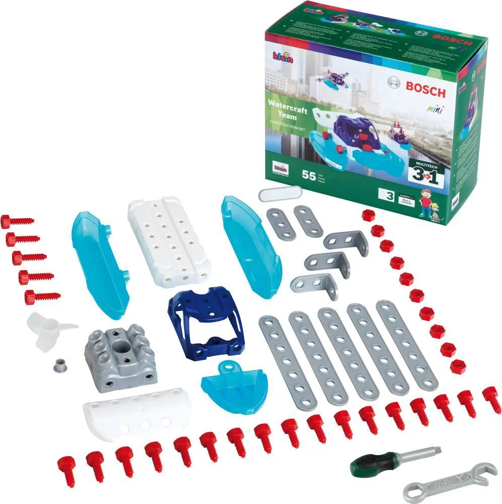 BOSCH - SET DE CONSTRUCTION WATERCRAFT TEAM 3 EN 1