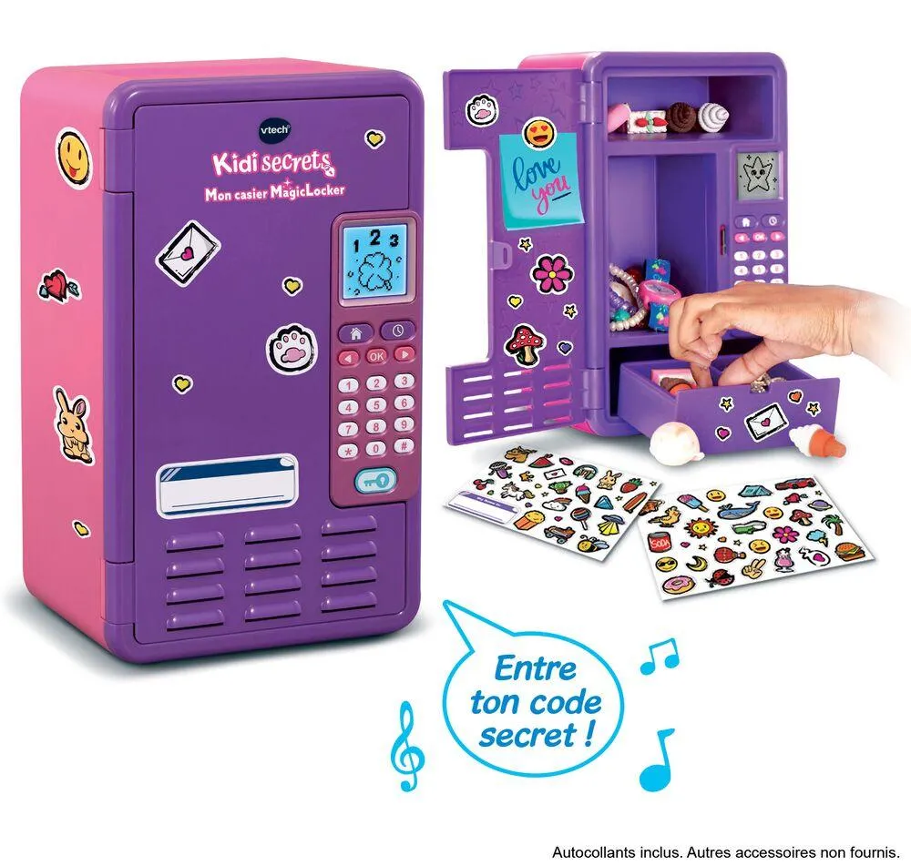 KIDI SECRETS - MON CASIER MAGICLOCKER ROSE