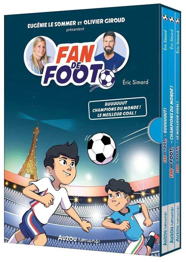 COFFRET BIBLIOTHEQUE 2 - FAN DE FOOT - TOMES 4 A 6