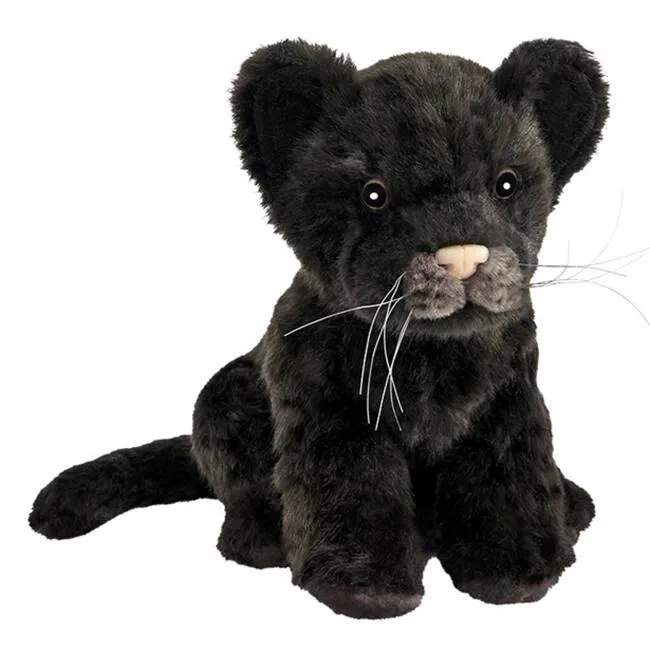 PELUCHE JAGUAR NOIR BEBE ASSIS 18 CM