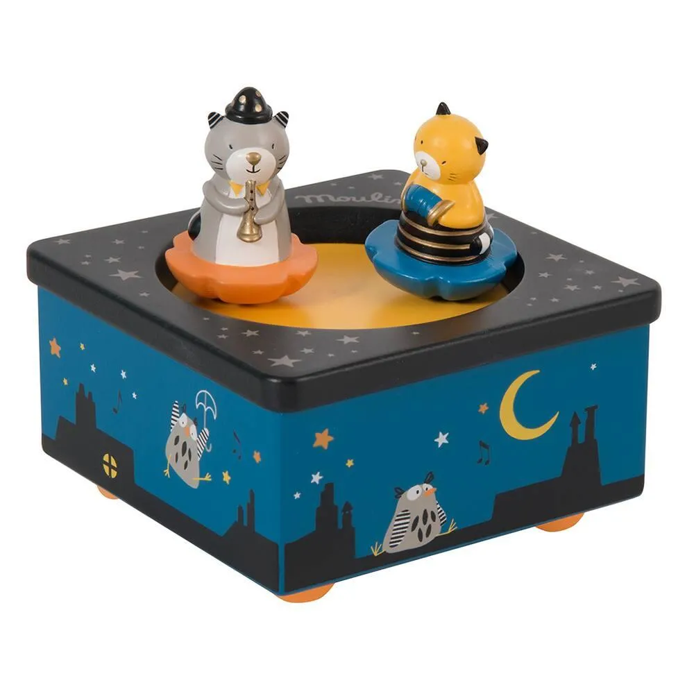 LES MOUSTACHES -BOITE A MUSIQUE