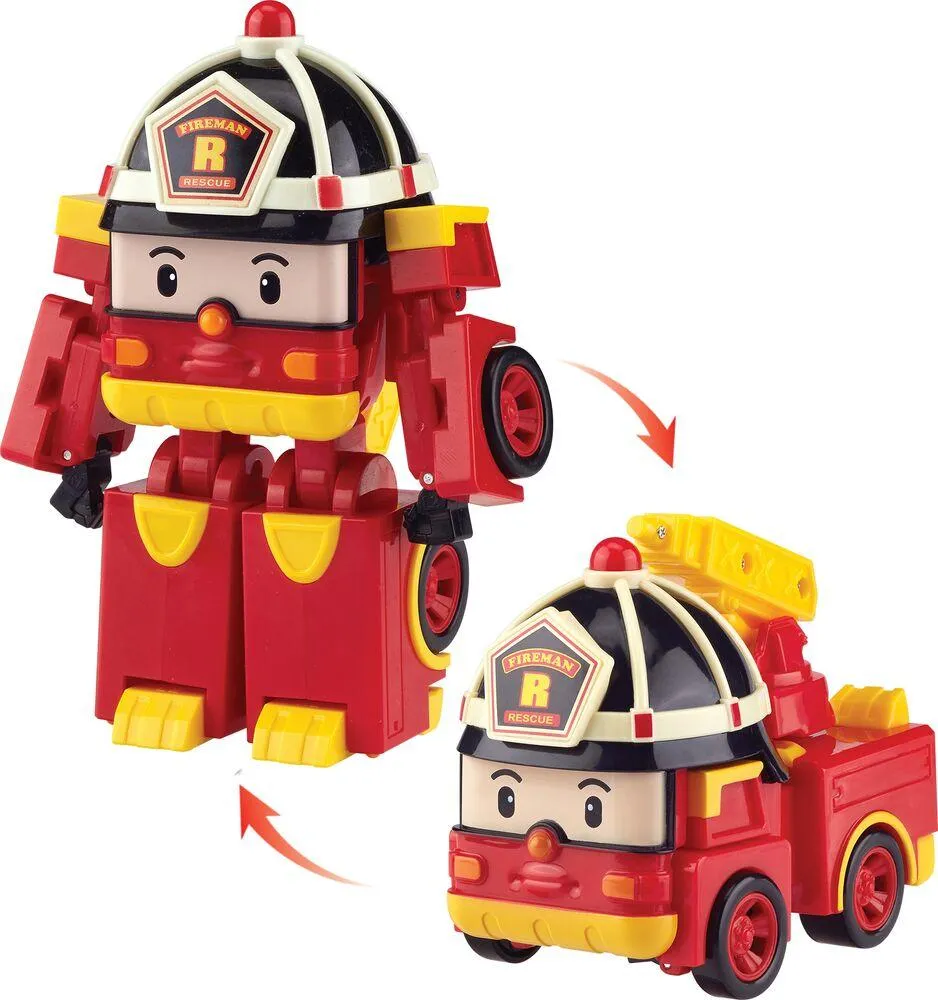 ROBOCAR POLI - FIGURINE TRANSFORMABLE ROY