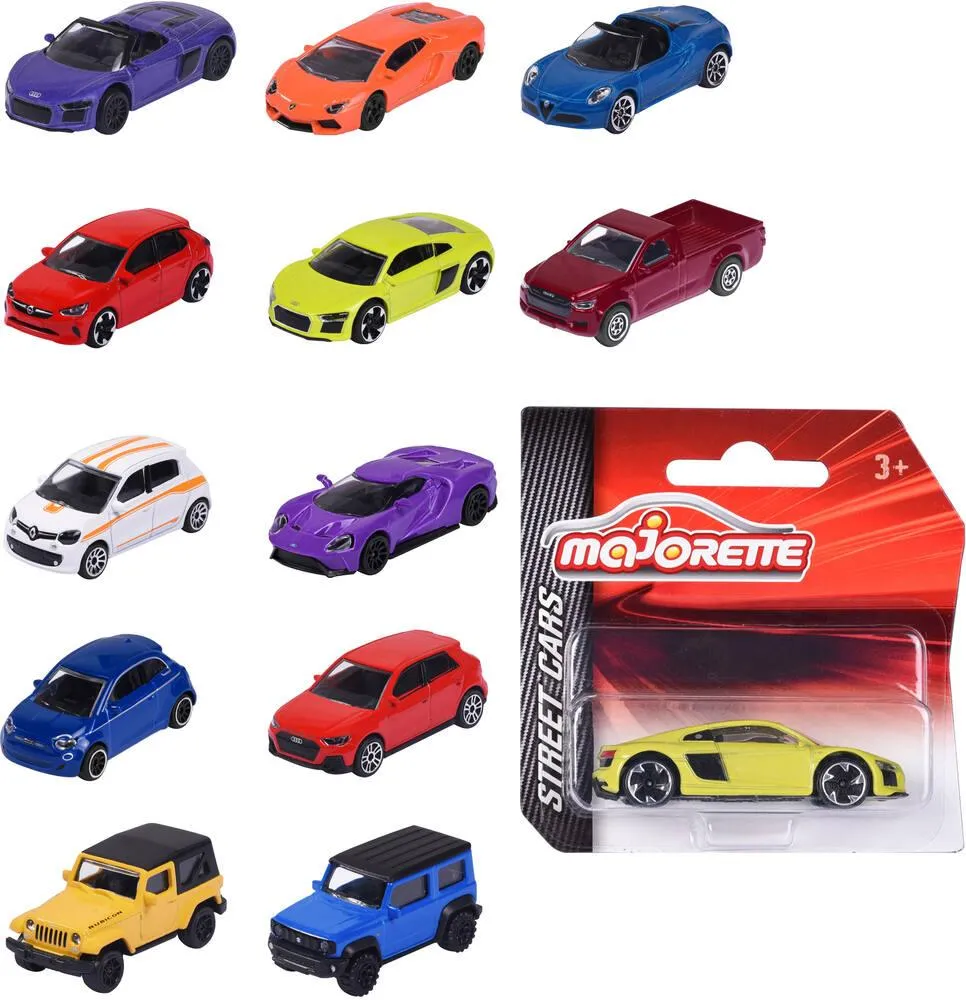 MAJORETTE STREET CARS X1