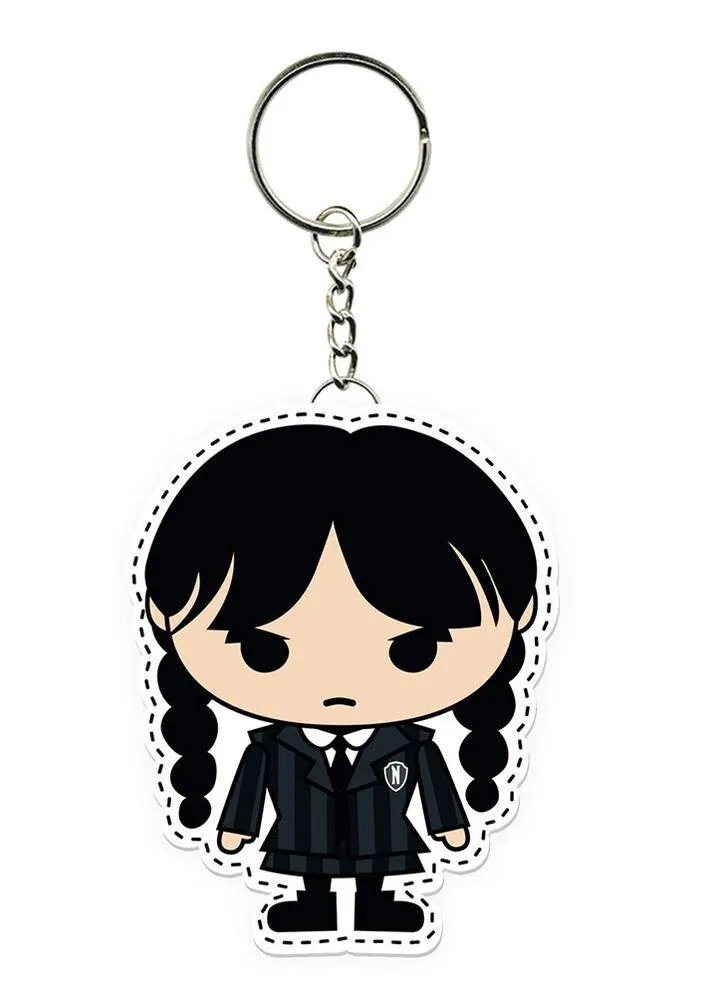 PORTE-CLES WEDNESDAY CHIBI - WEDNESDAY