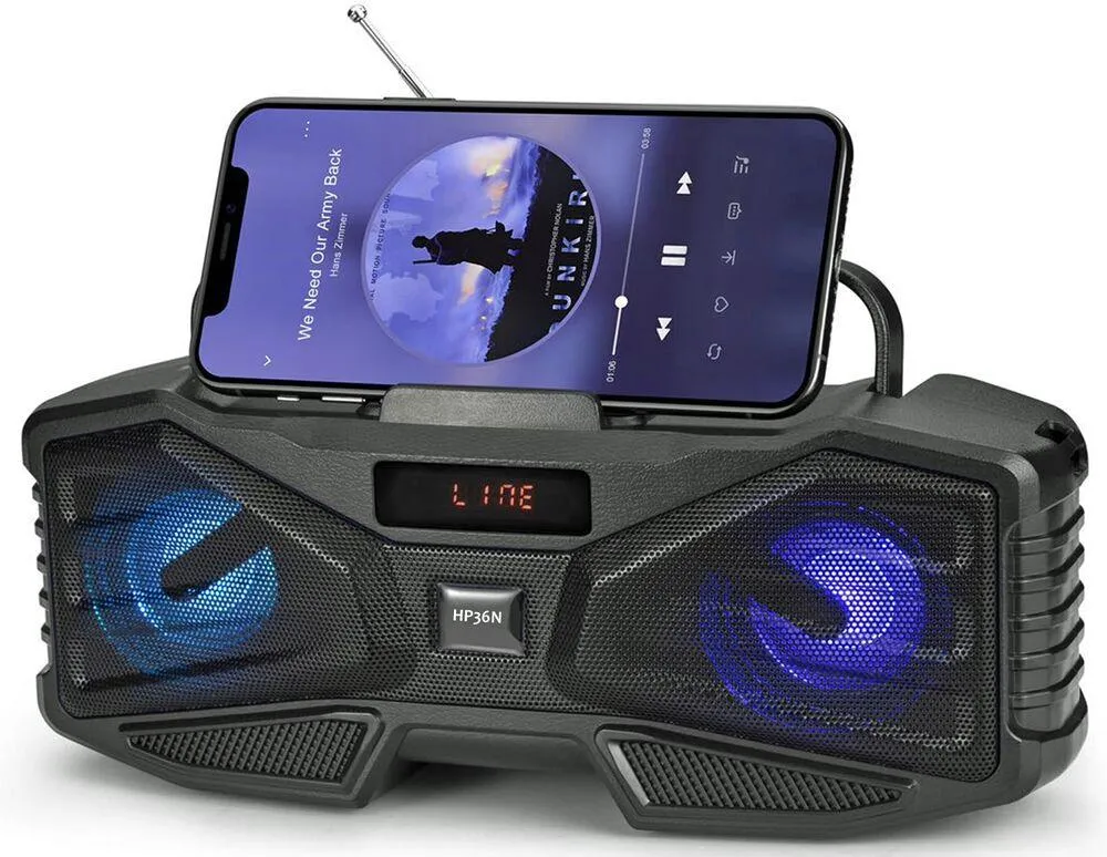 ENCEINTE PORTATIVE MULTIMEDIA SANS FIL,  PORTE-SMARTPHONE