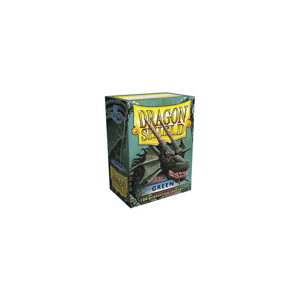 Dragon Shield - 100 Protège Cartes - Vert