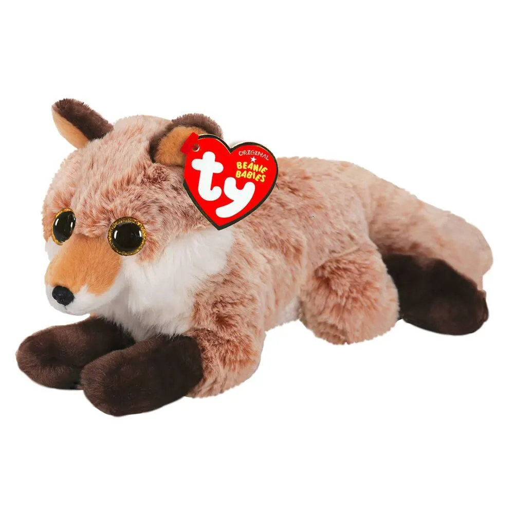 BEANIE BABIES - PELUCHE FREDRICK LE RENARD 15 CM