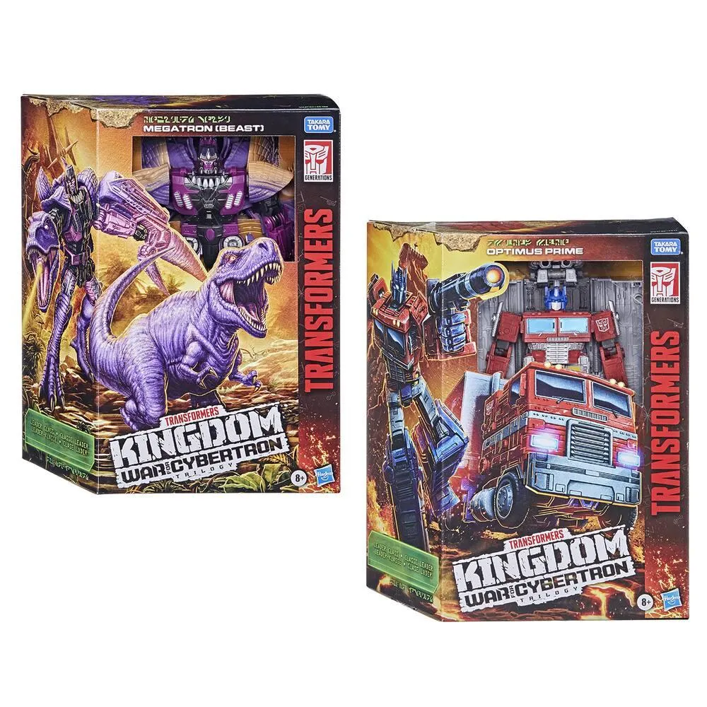 TRANSFORMERS GENERATION WAR FOR CYBERTRON KINGDOM CLASSE LEADER 25 CM