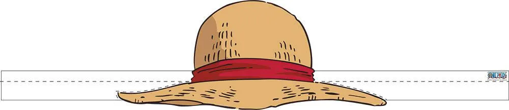 ONE PIECE - 8 COIFFES PAPIER