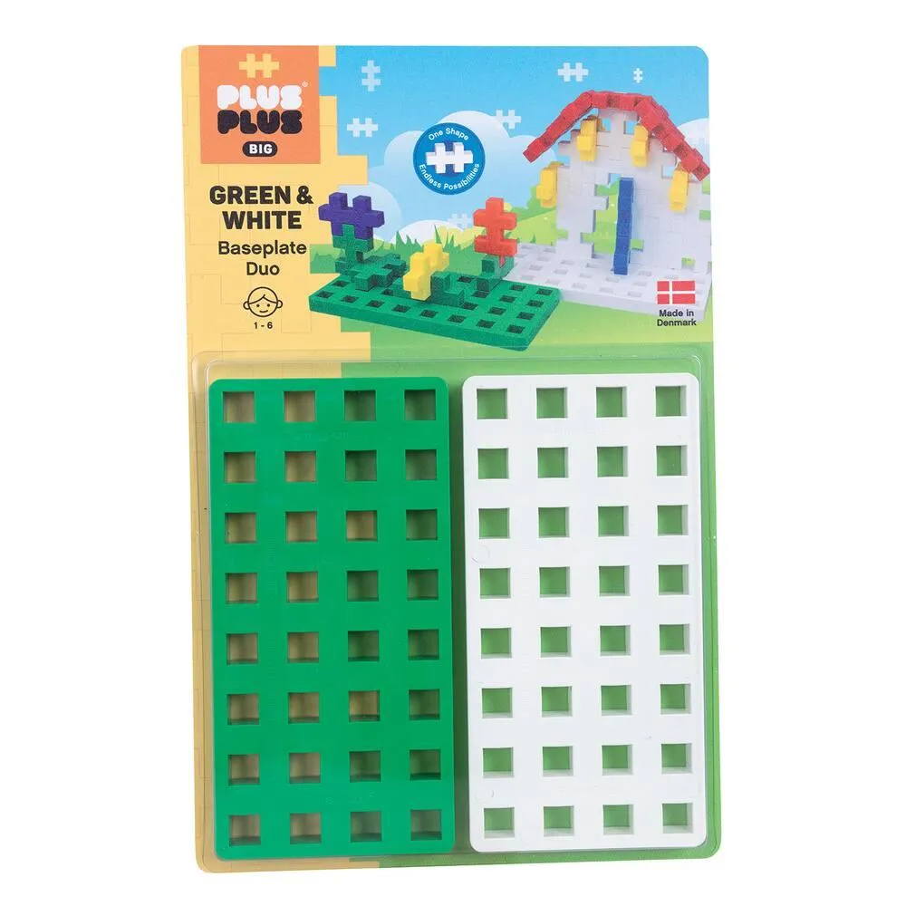 2 BASES DE CONSTRUCTION BIG BLANCHE & VERTE