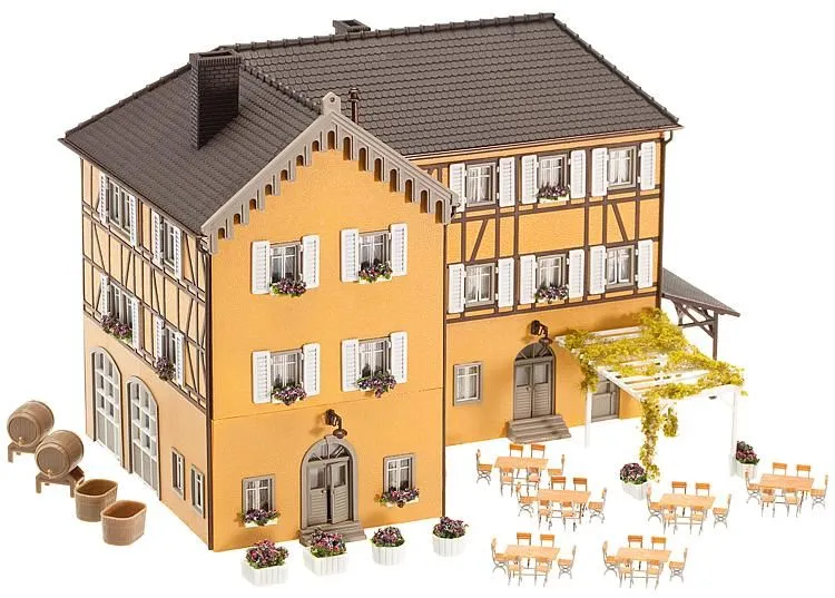 Vignoble avec restaurant de jardin