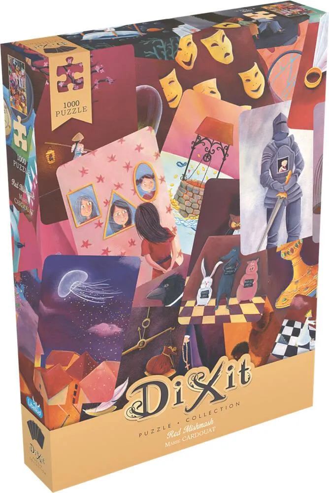 DIXIT PUZZLE  RED MISHMASH 1000 PIECES