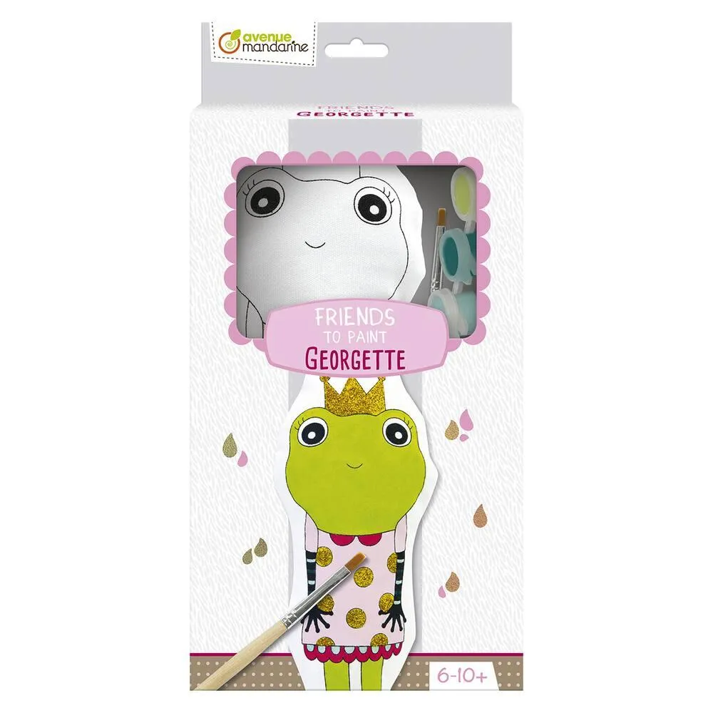 FRIENDS TO PAINT, GEORGETTE LA GRENOUILLE