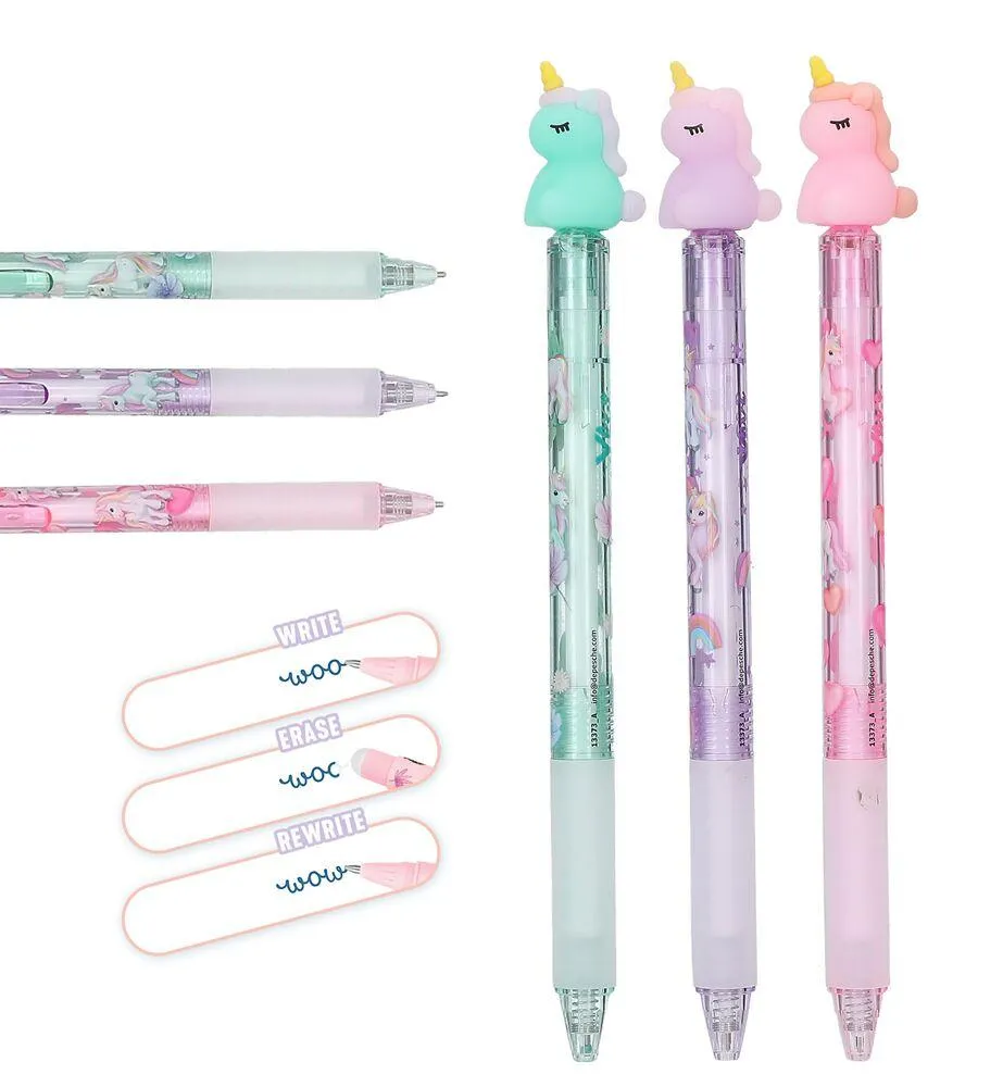 YLVI STYLO GEL EFFA_ABLE AVEC LICORNE