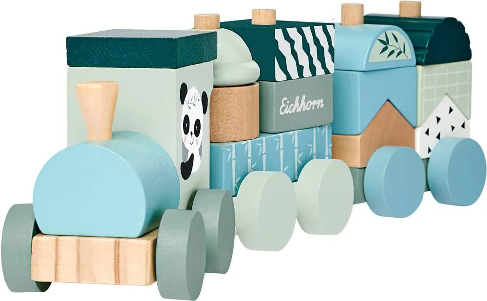 EICHHORN PANDA TRAIN EN BOIS