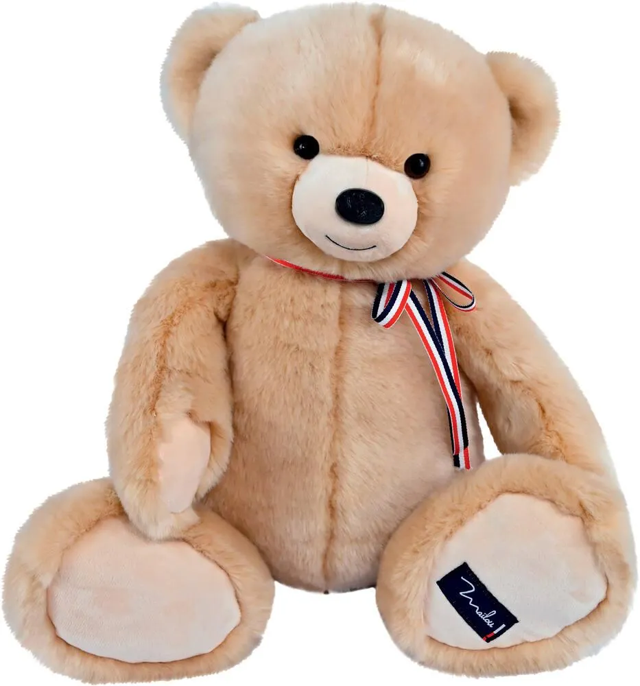 PELUCHE GABY L'OURS FRANCAIS 50 CM