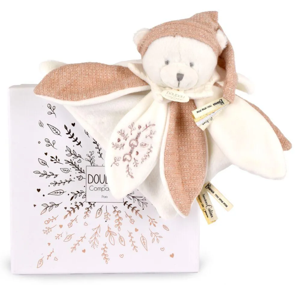DOUDOU 25 ANS - OURS ROSE DOUDOU COLLECTOR