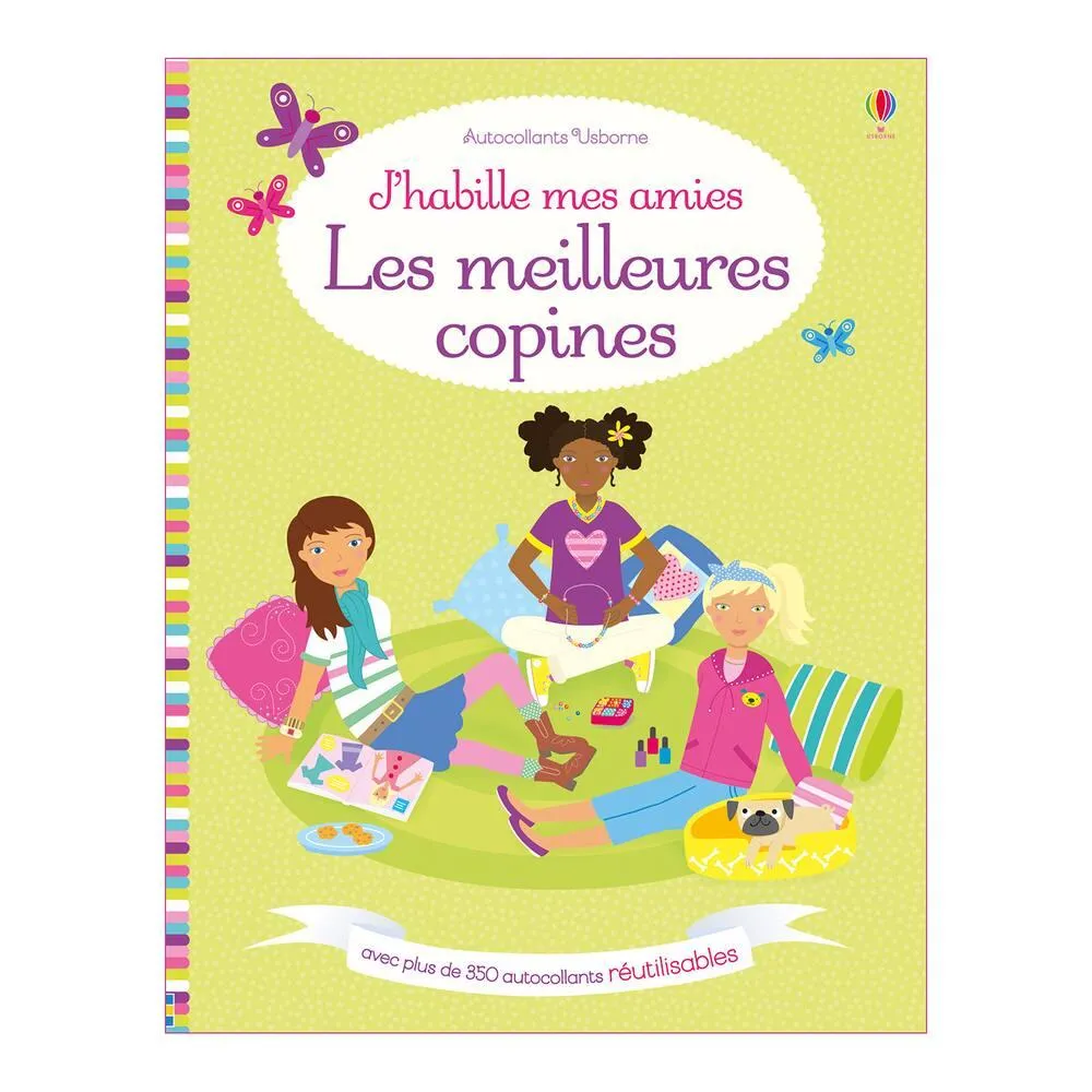 LIVRE J'HABILLE MES AMIES MEILLEURES