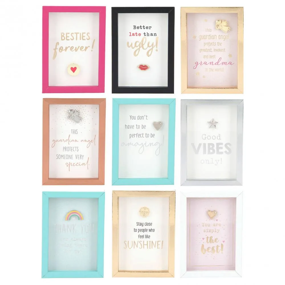 CADRE PHOTO AVEC COMPLIMENTS, PETIT