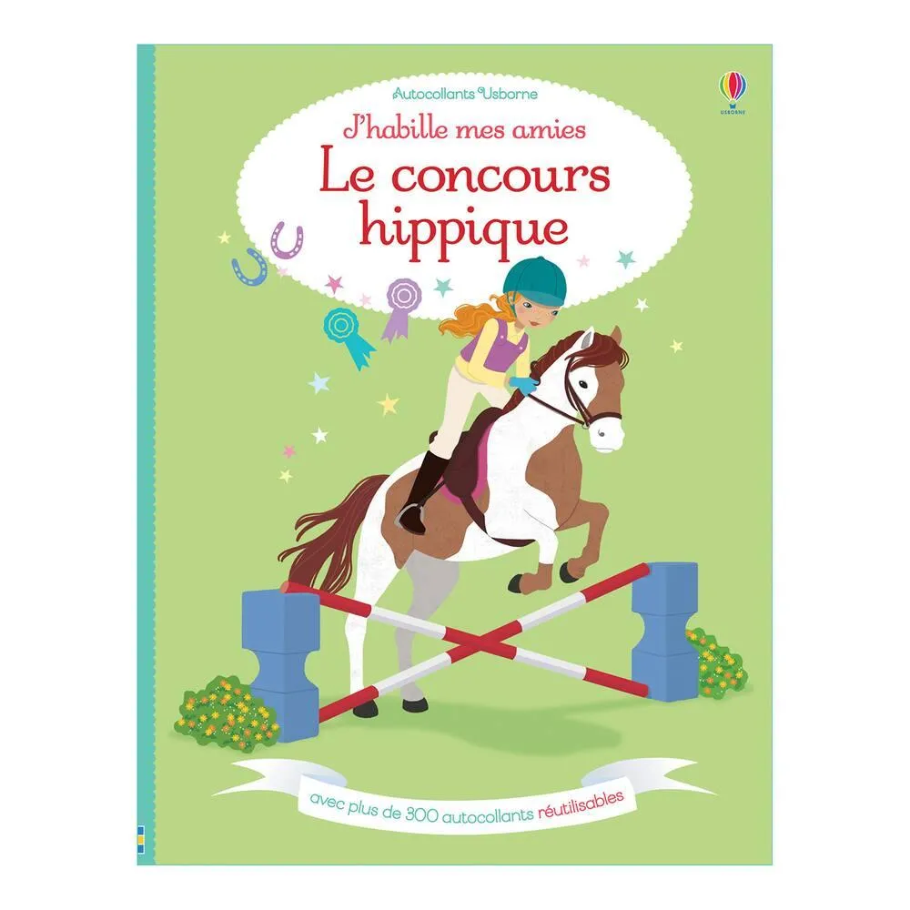 LIVRE J'HABILLE MES AMIES LE CONCOURS HIPPIQUE