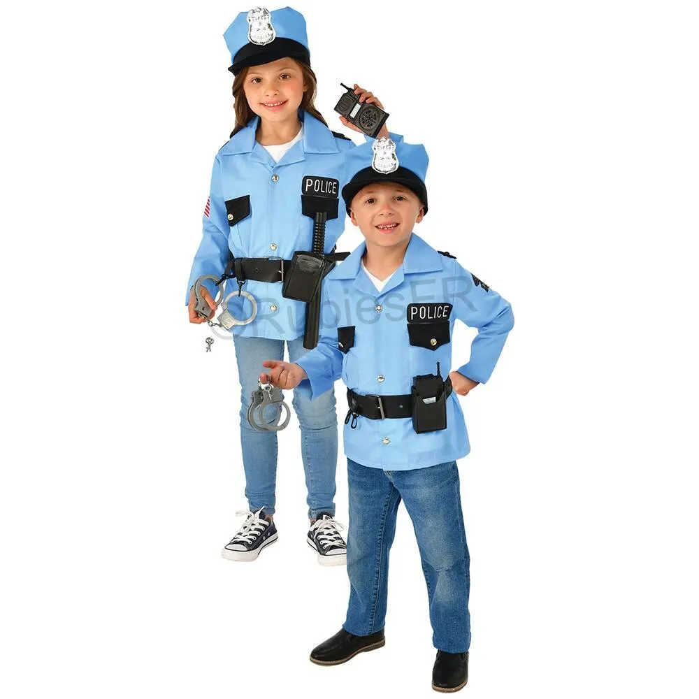 KIT ROLE PLAY POLICIER - TAILLE 5-8 ANS
