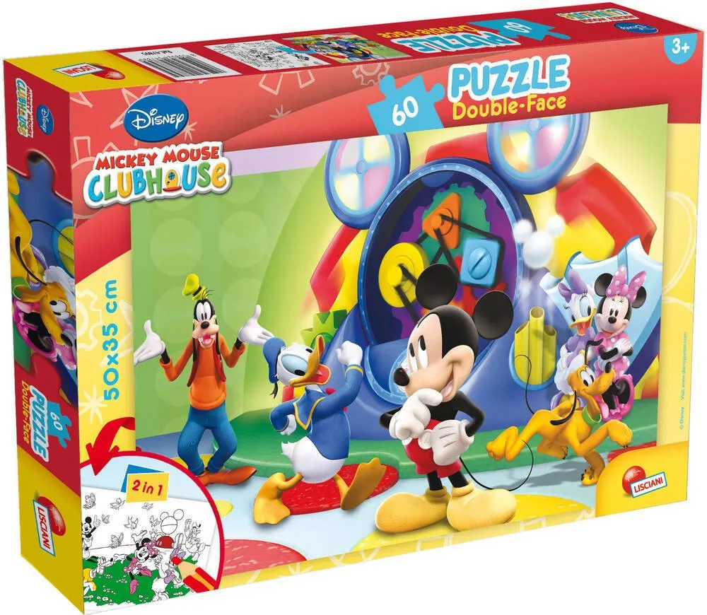 DISNEY MICKEY MOUSE PUZZLE 60 PIECES 20 EN 1