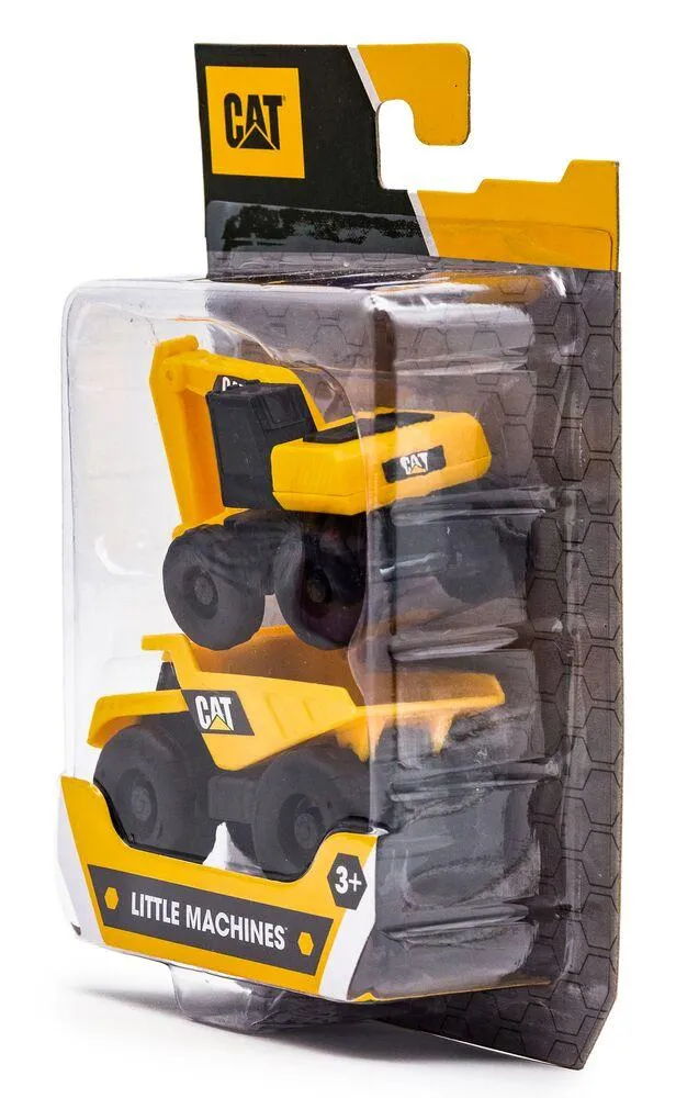 CATERPILLAR PACK DE 2 LITTLE MACHINES 8 CM
