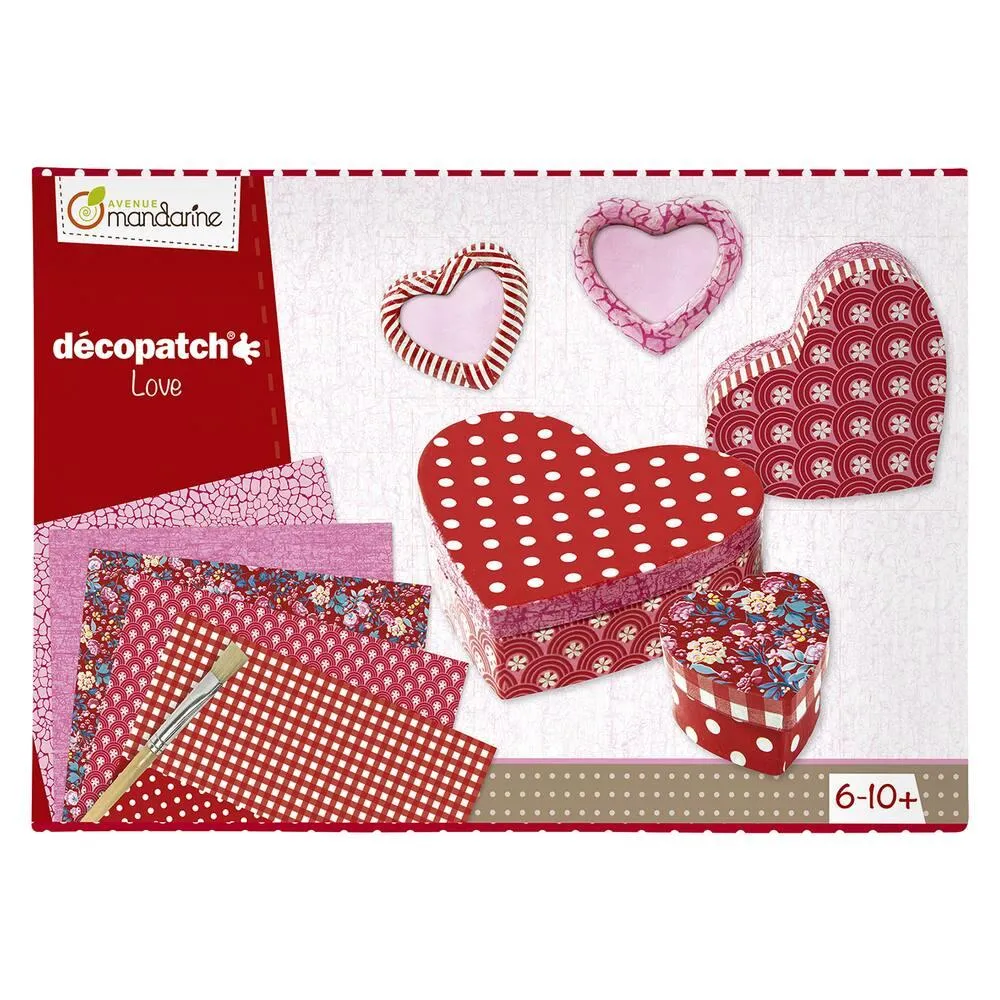 BOITE CREATIVE, DECOPATCH, LOVE