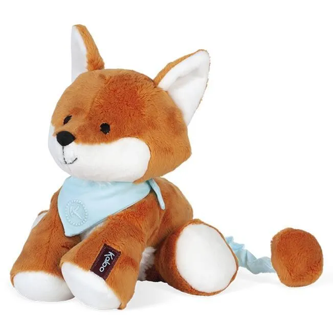 LES AMIS - PELUCHE RENARD MUSICAL PAPRIKA - 25 CM