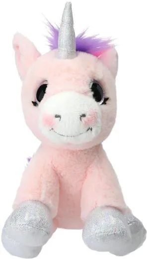 YLVI PELUCHE LICORNE ROSE 21 CM