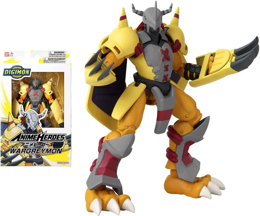 ANIME HEROES - FIGURINE DIGIMON - WARGREYMON 15 CM