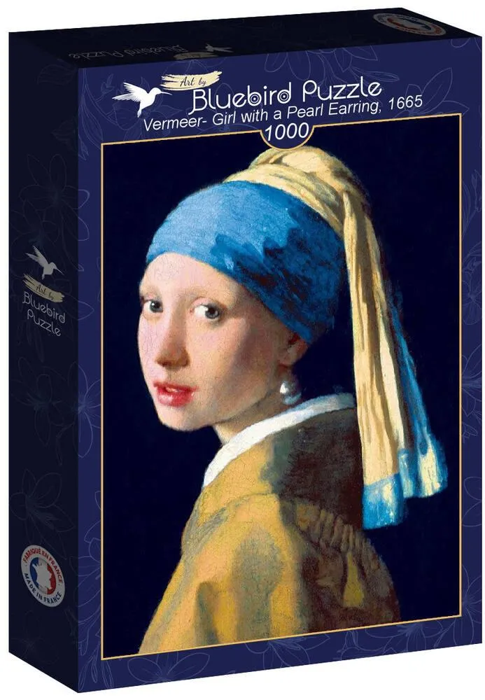 VERMEER- GIRL WITH A PEARL EARRING, 1665