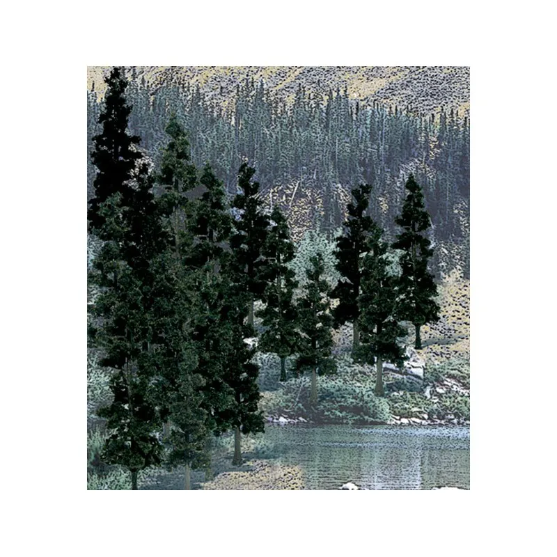 24 conifères. WOODLAND SCENICS TR1581