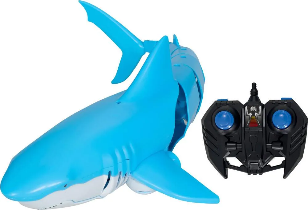MON REQUIN BLANC RADIOCOMMANDE