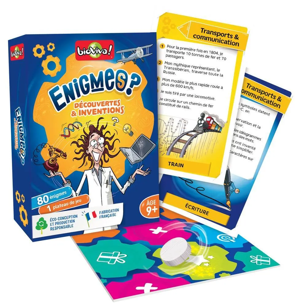 ENIGMES - DECOUVERTES ET INVENTIONS