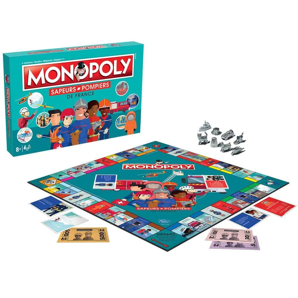 MONOPOLY EDITION SAPEURS-POMPIERS DE FRANCE