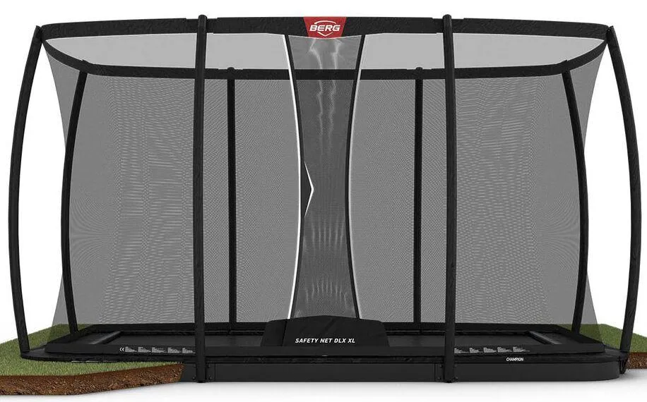 BERG ULTIM CHAMPION FLATGROUND 500 BLACK  SAFETY NET DLX XL