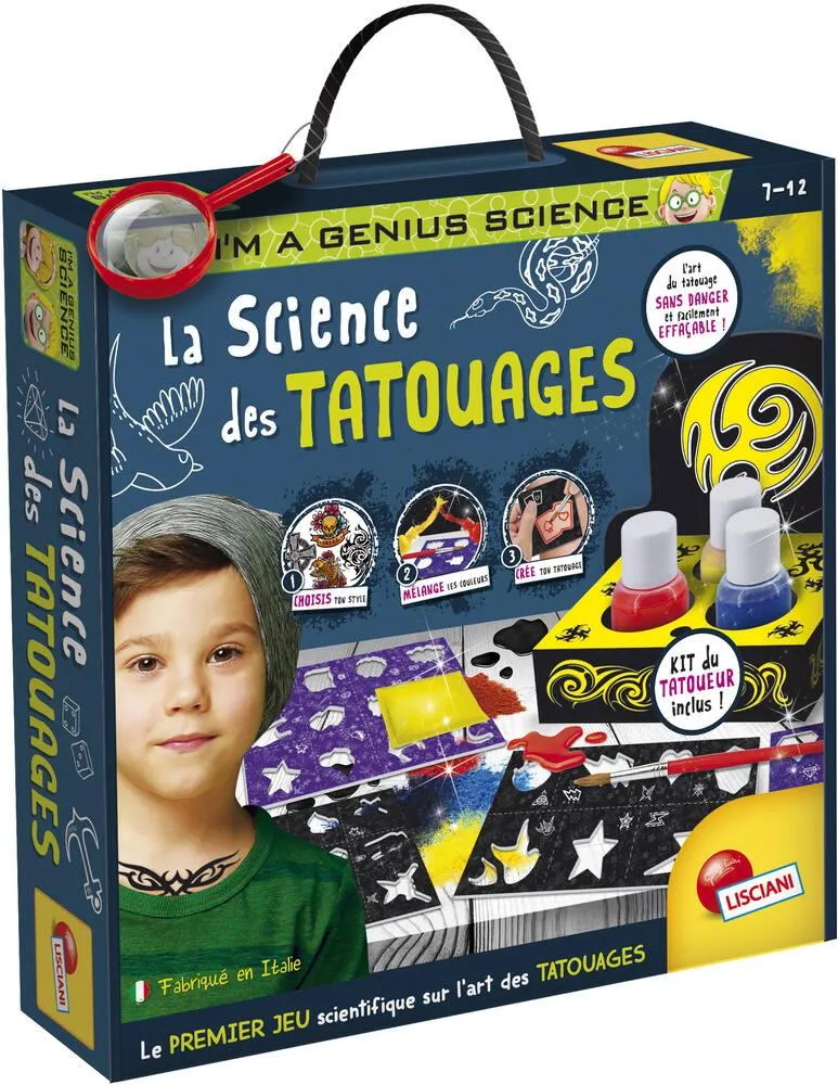 I'M A GENIUS SCIENCE - LA SCIENCE DES TATOUAGES