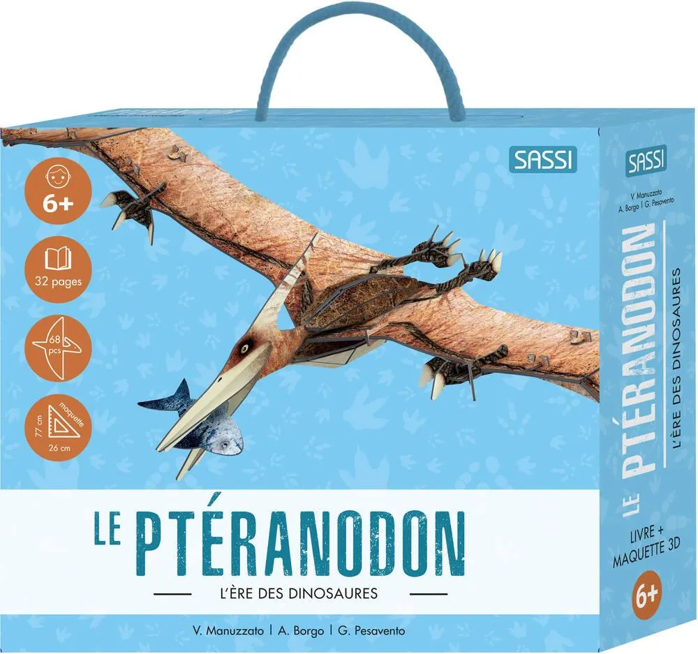 3D DINOSAURES. LE PTERANODON