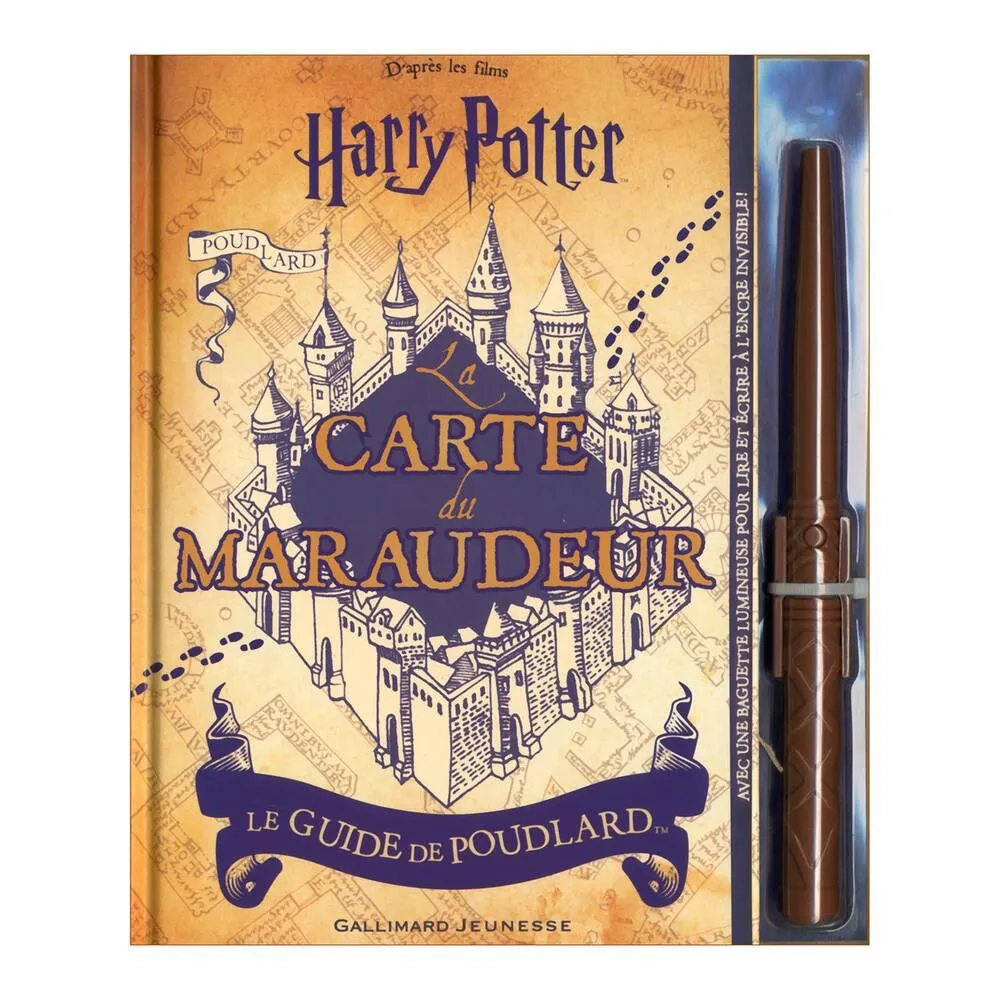 CARTE DU MARAUDEUR - POUDLARD