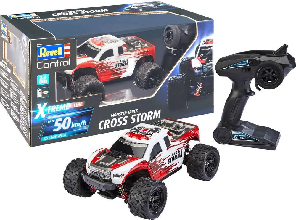 X-TREME MONSTER TRUCK CROSS STORM RADIOCOMMANDE