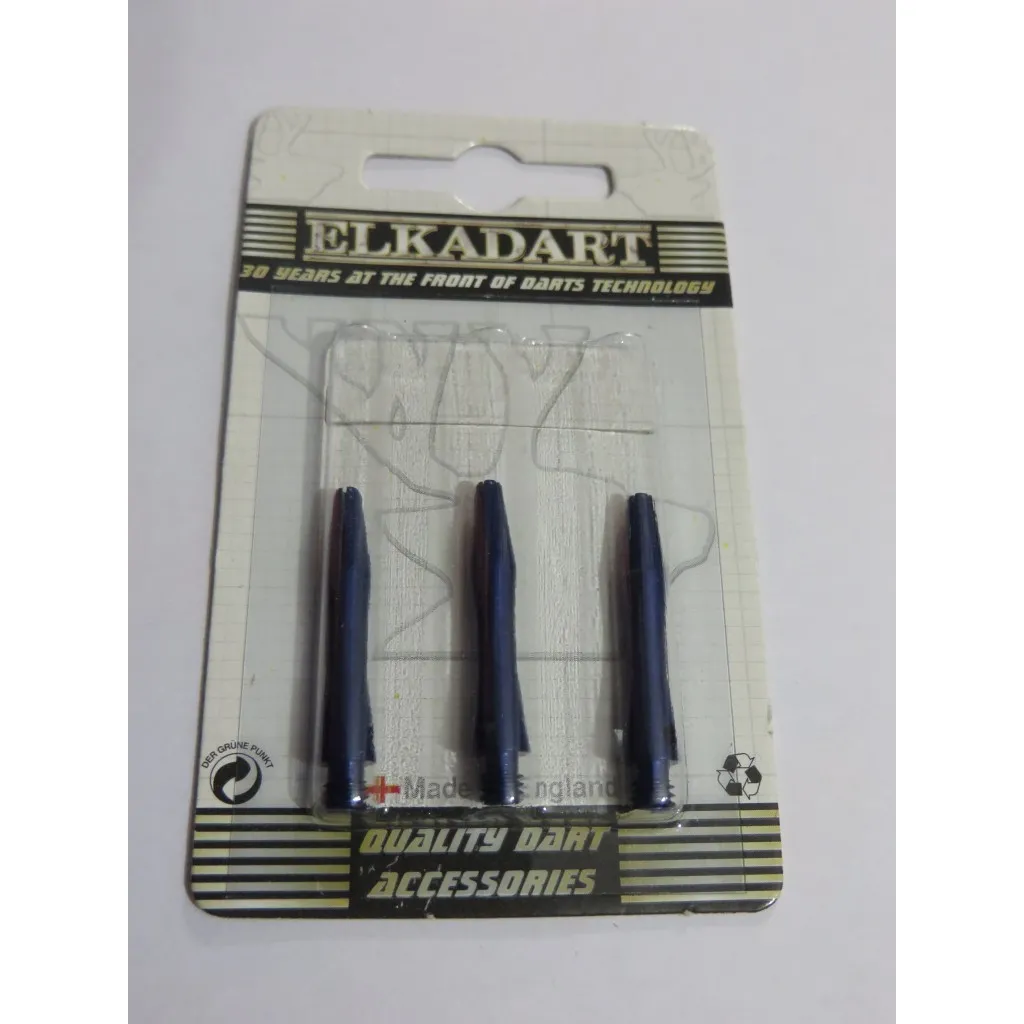 3 Embouts courts alu couleur bleu foncé