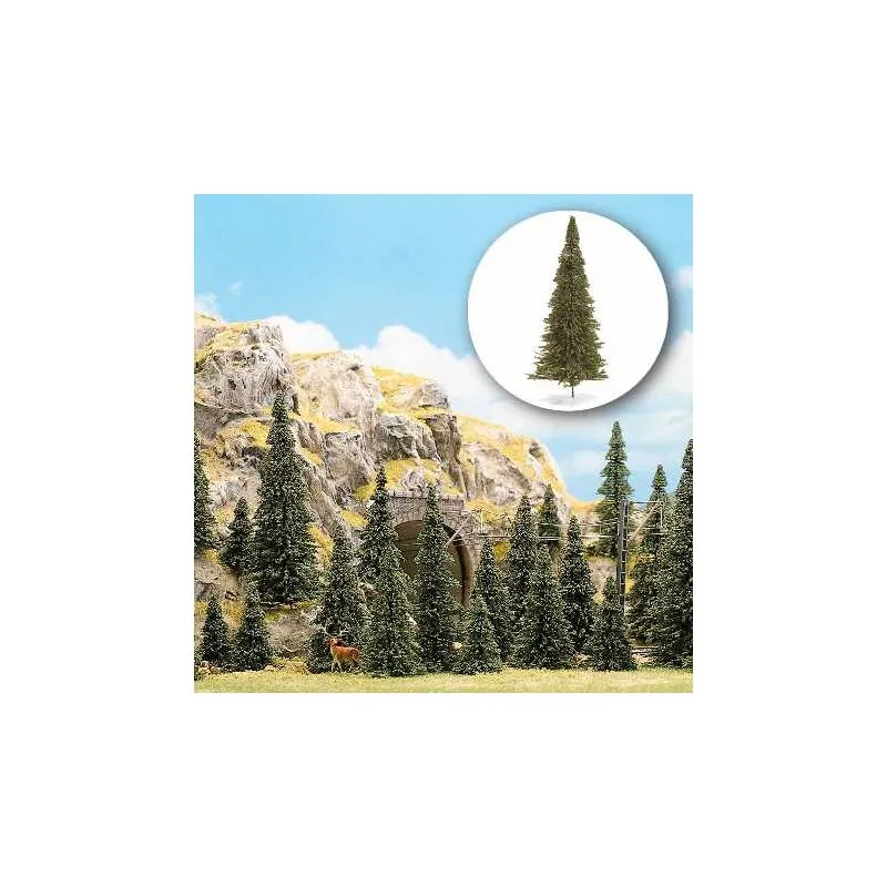 30 sapins de différentes hauteurs. BUSCH 6471