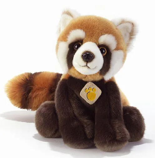 AILUR - PANDA ROSSO - L 30 CM