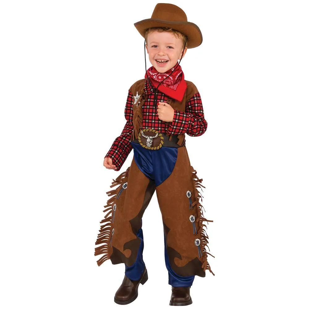 DÉGUISEMENT COWBOY - TAILLE M 5-6 ANS
