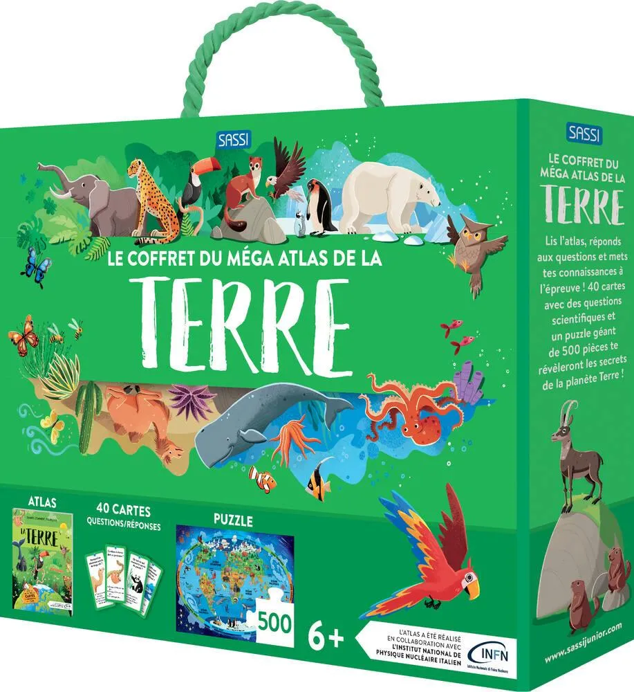 LE COFFRET DU MEGA ATLAS DE LA TERRE