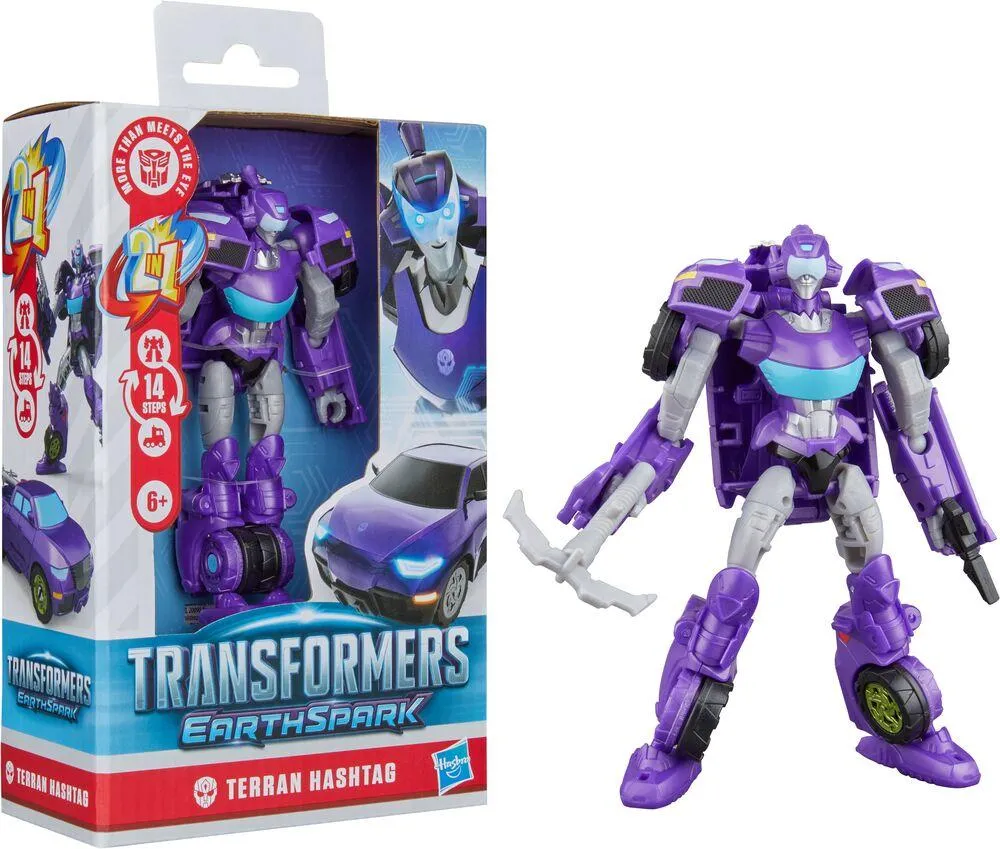 TRANSFORMERS EARTHSPARK - FIGURINE CLASSE DELUXE